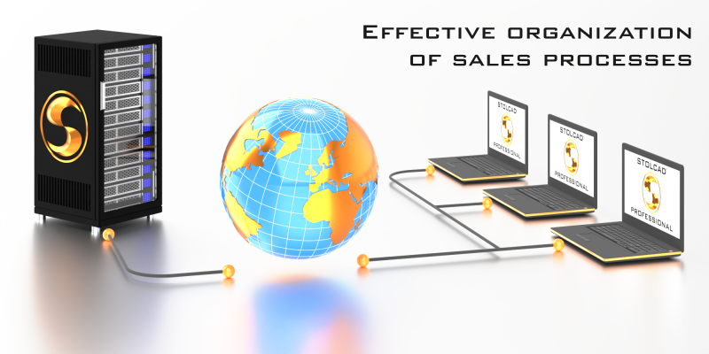 Effective organization of sales processes