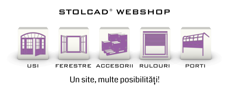 Doors, windows and roller shutters in Stolcad Webshop